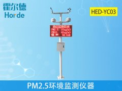 環境中的PM2.5怎么檢測？